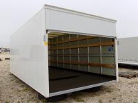 Aluminium doboz felépítmény emelőhátfalhoz kisteherautóra